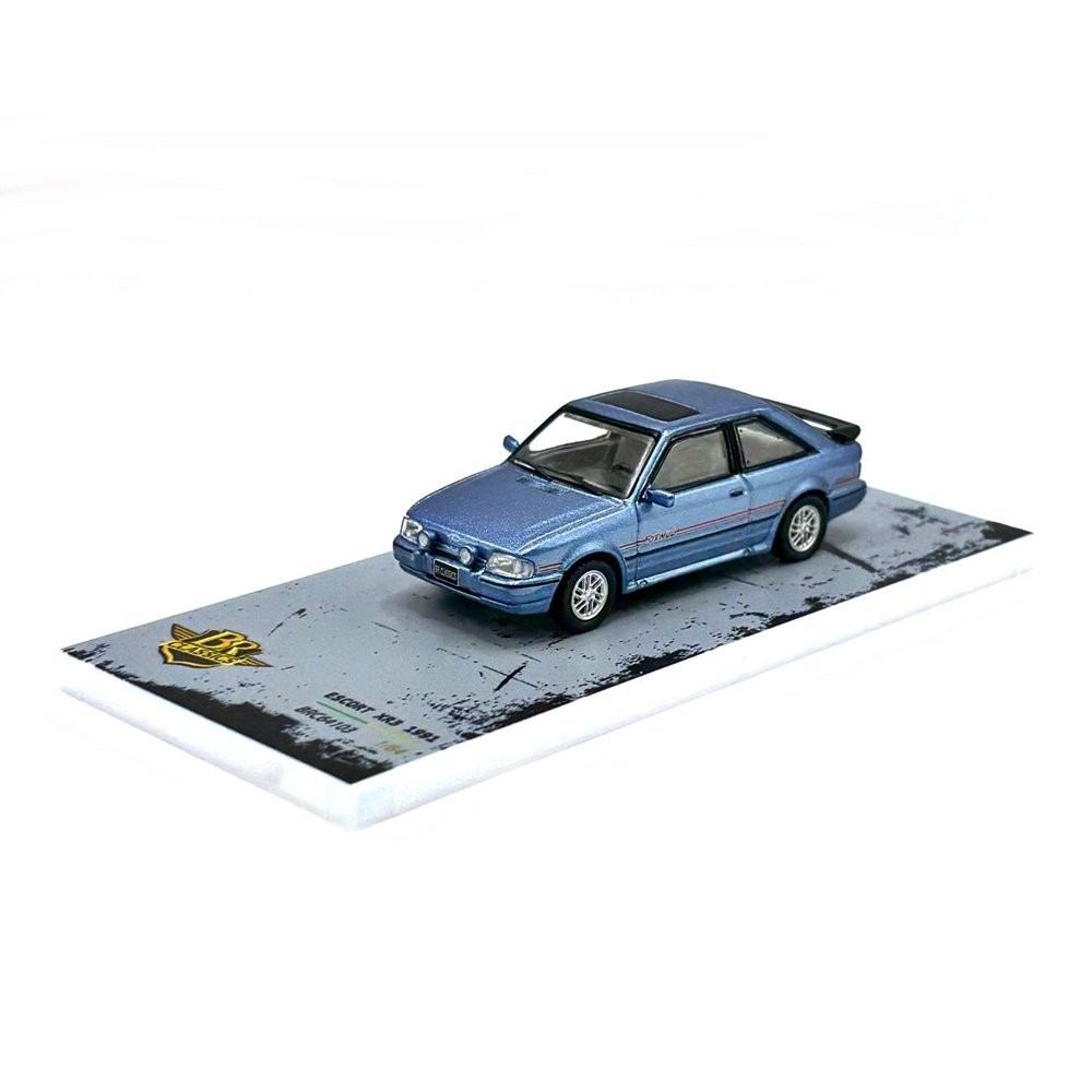 Miniatura Carro Ford Escort XR3 (1991) - Series 7 - Azul - 1:64 - BR Classics