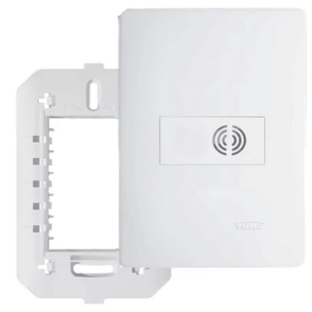 Conjunto Placa 4x2 + Modulo Cigarra Alertas Sonoros Habitat