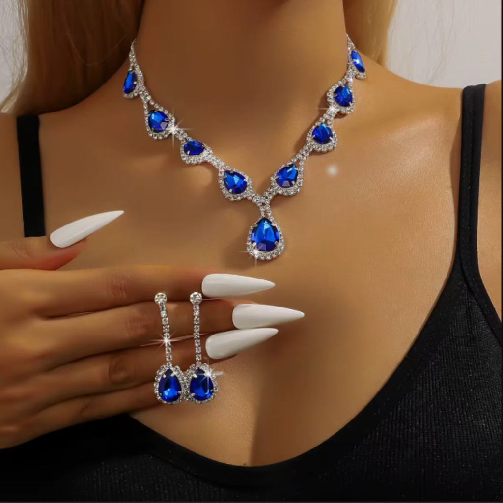 Brincos Pedras Azuis: Onde Comprar | BuscaProdutos