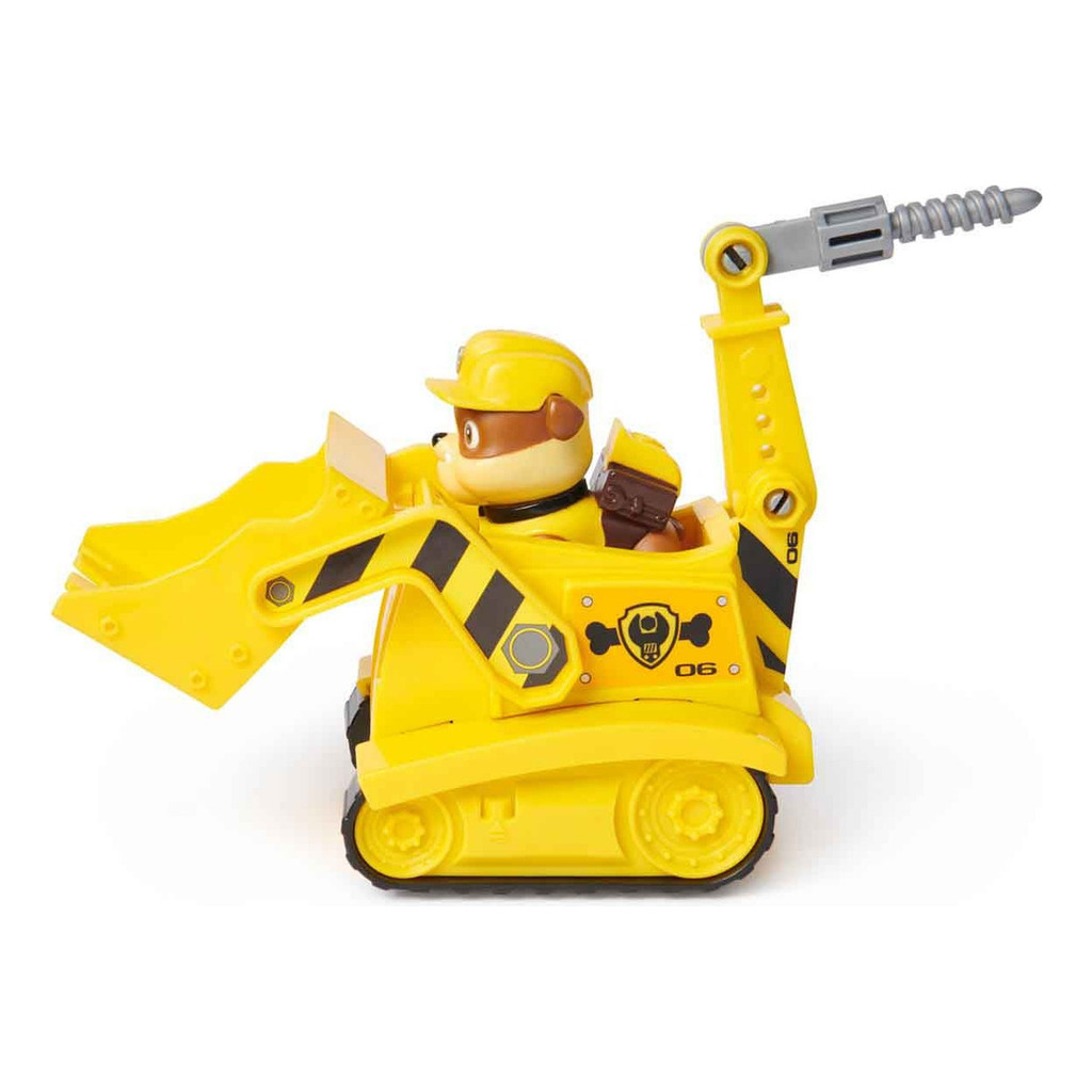 Rubble Patrulha Canina Boneco E Veículo Sunny Brinquedo