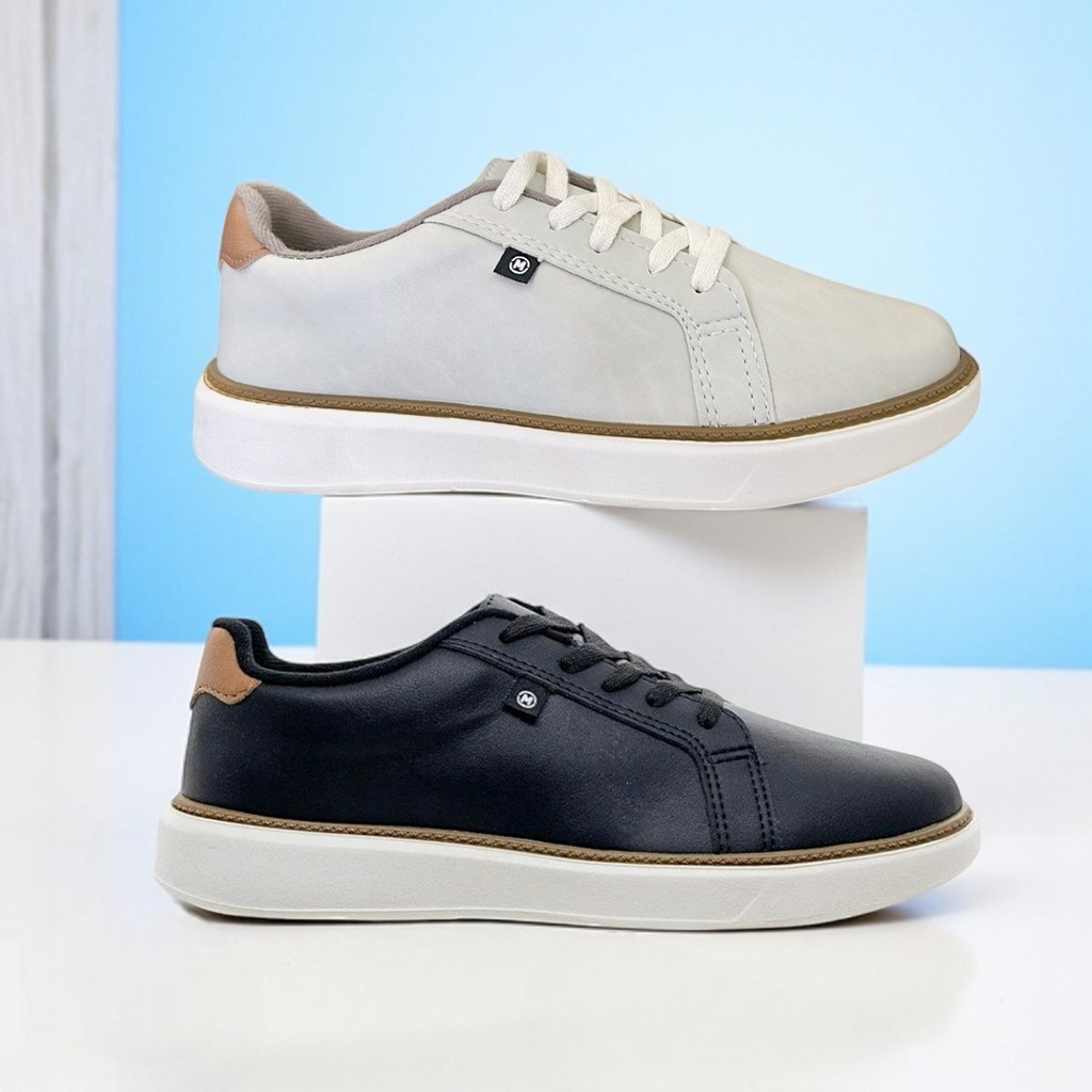 Tênis Infantil Menino Molekinho Casual Colegial Juvenil Escolar Passeio Confortável 2861203