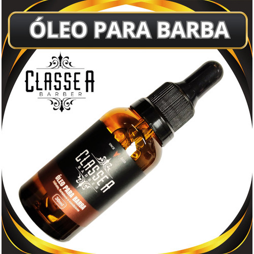Óleo Para Barba Classe A 30ml Hidratante P/ Barba E Bigode Com Conta Gotas