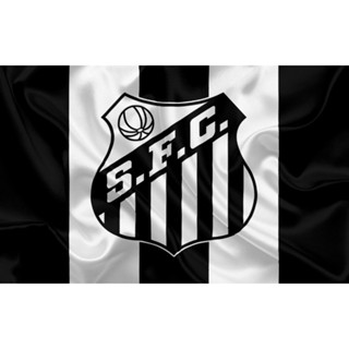 Lindo Painel Santos FC retangular de lona para decoração de festa de aniversário infantil. Várias medidas. em Oferta na Shopee