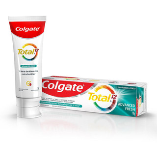 Creme Dental Colgate Total 12 Advanced Fresh Gel 90g em Oferta na Shopee
