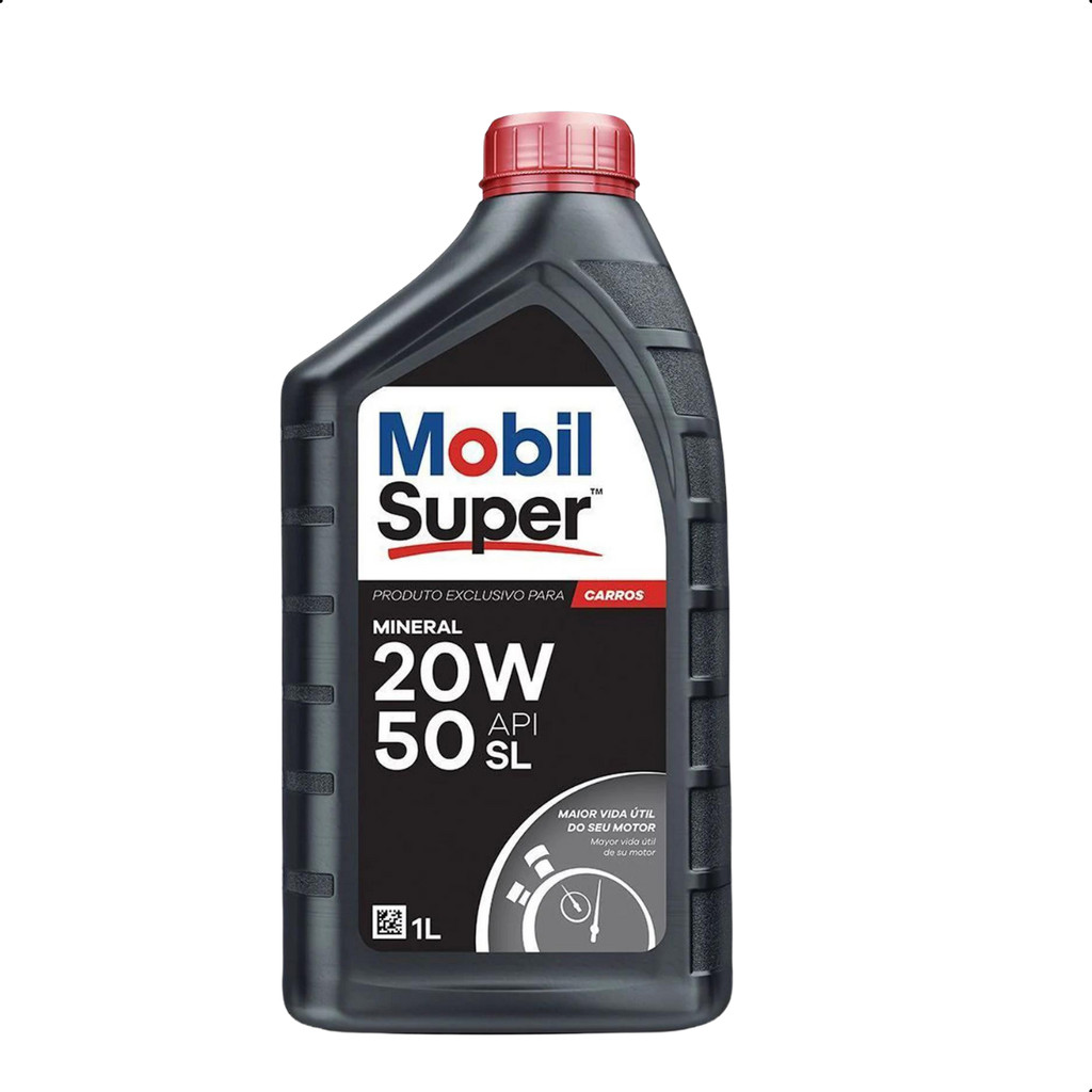 Óleo Lubrificante Mobil Super 20w50 Mineral Original Carro em Oferta na Shopee