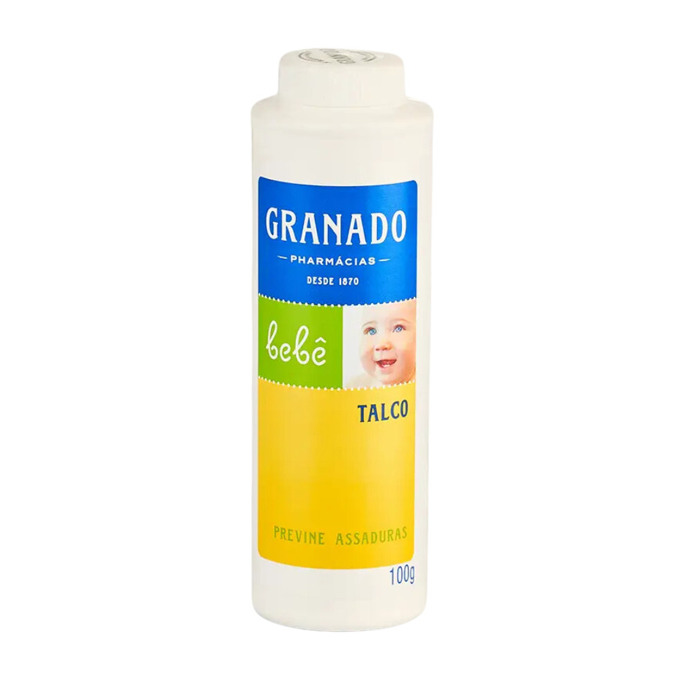 Talco Granado Bebê 100g | Prevenção de Assaduras e Proteção Diária
