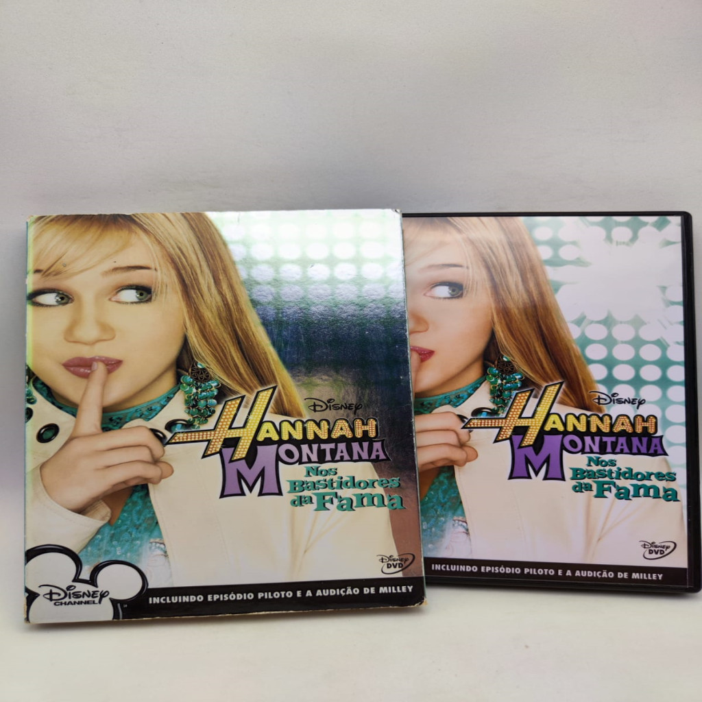 DVD HANNAH MONTANA - NOS BASTIDORES DA FAMA