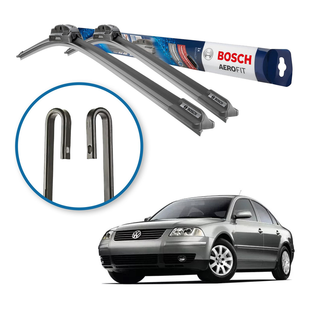 Palheta Limpador Chuva Parabrisa Bosch Volkswagen Passat 1990 A 2000 em Oferta na Shopee