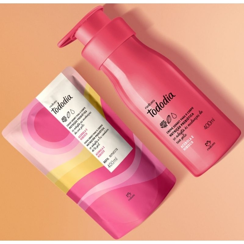 Kit Tododia Acerola e Hibisco com Refil