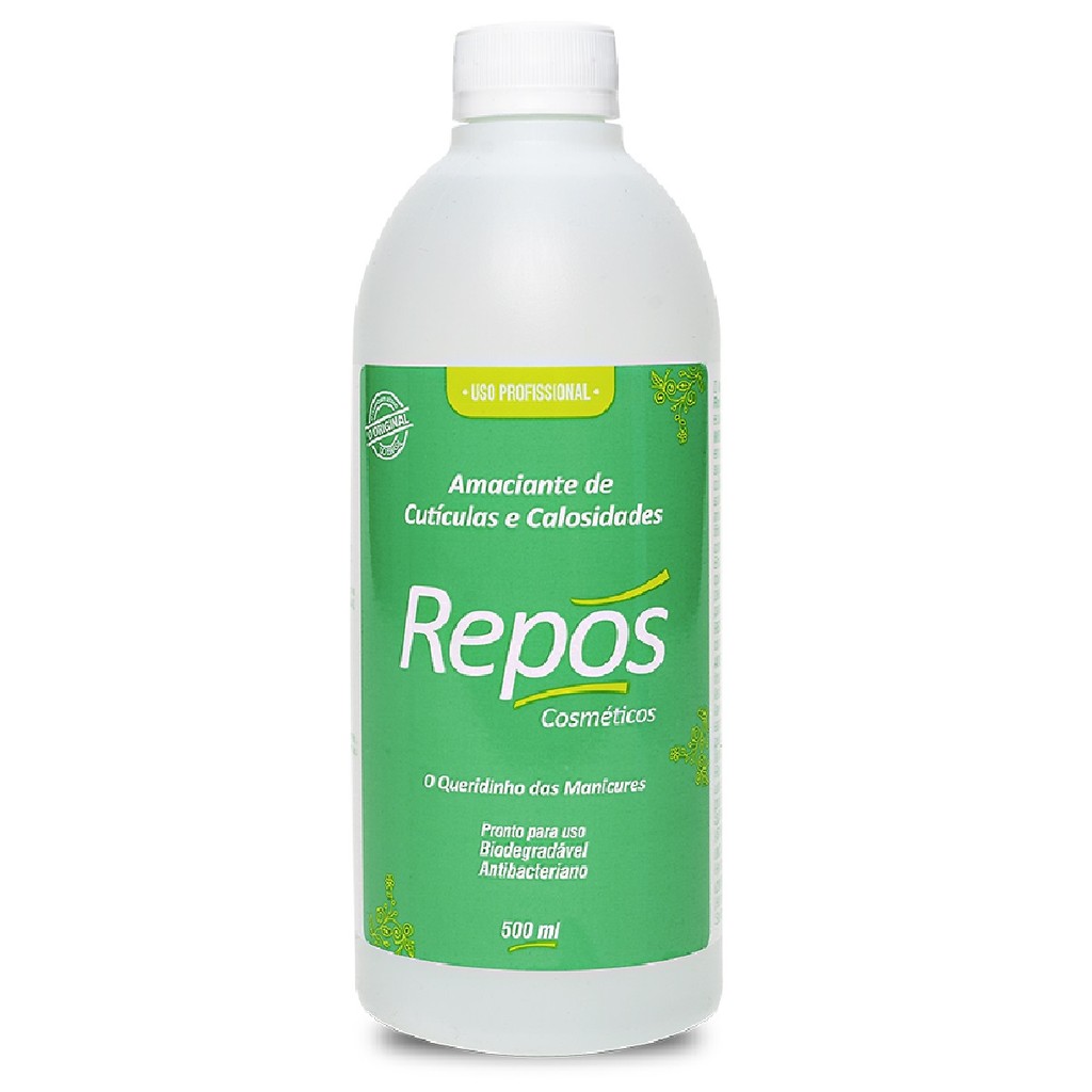 Repos Amaciante de Cutículas E Calosidade Liquido 500ml