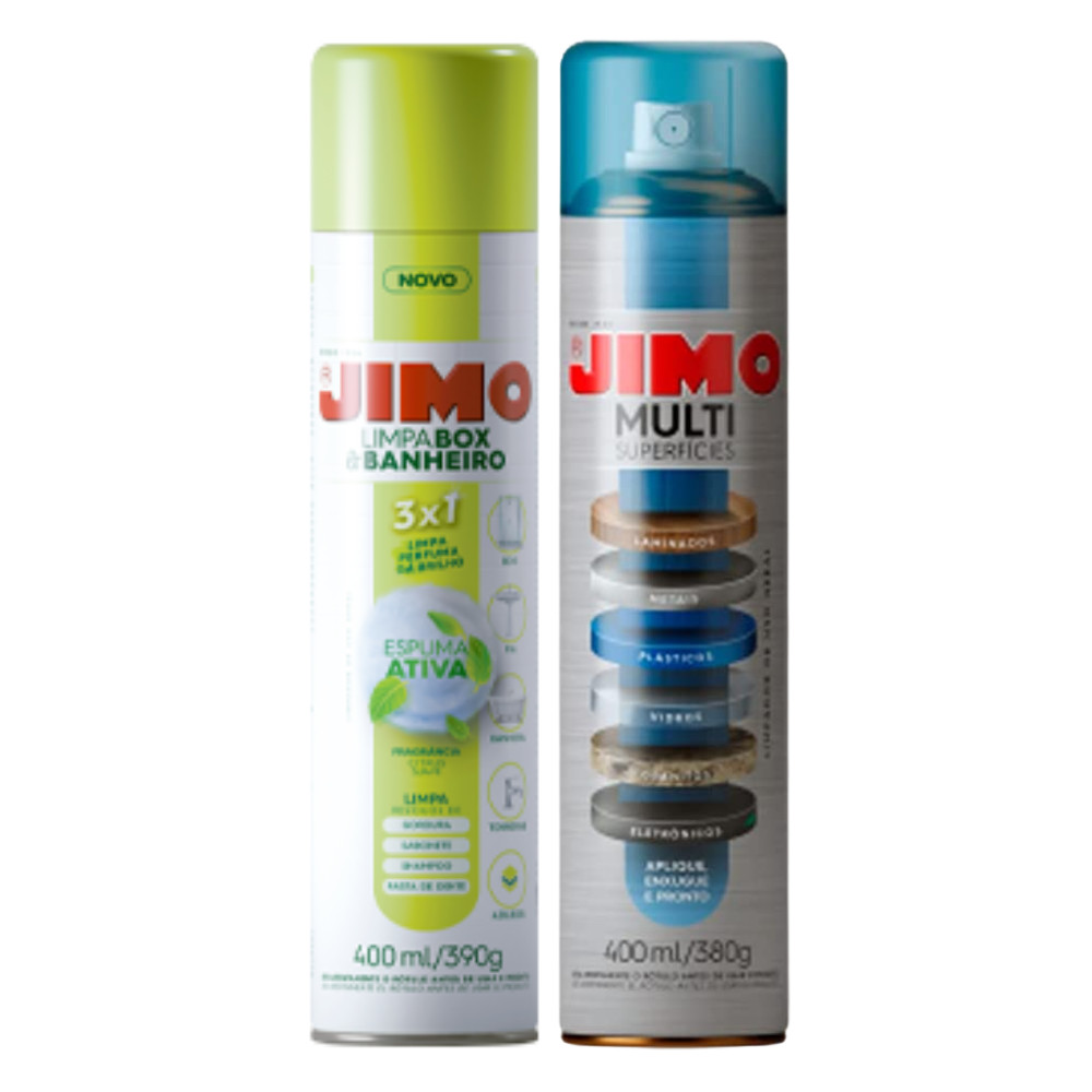 Kit Jimo Limpa Box + Jimo Multisuperfícies 400ml
