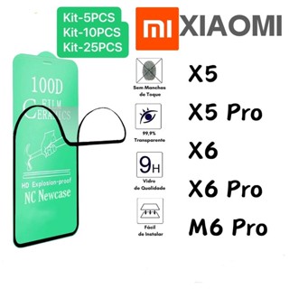 Kit com 5PCS/10PCS/25PCS Película De Cerâmica 3D 9D Para Xiaomi Poco X5/X5Pro/X6/X6 Pro/M6 Pro em Oferta na Shopee