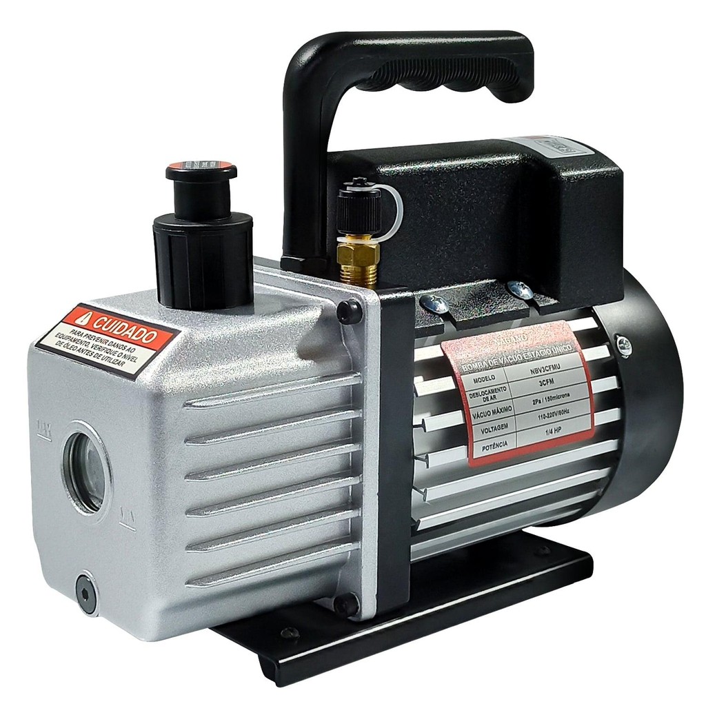 Bomba de Vácuo 1 Estágio 3cfm 110-220v - Home & Living