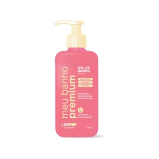 Gel De Banho Belle Pink Limpa Hidrata Labpop Labotrat 240ml em Oferta na Shopee