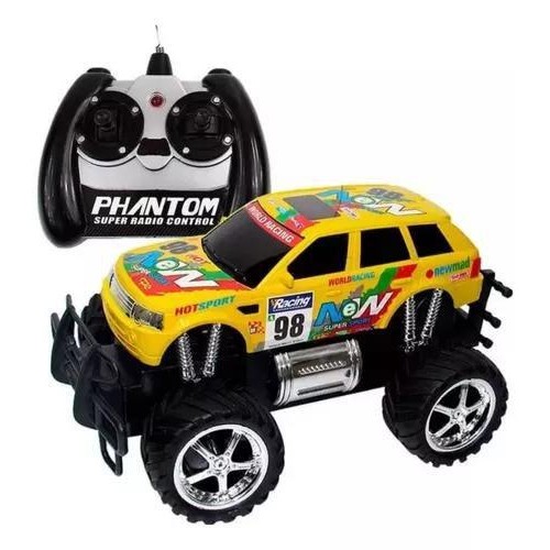 Brinquedo Carro Controle Remoto Total Picape SUV Speed Racer AM