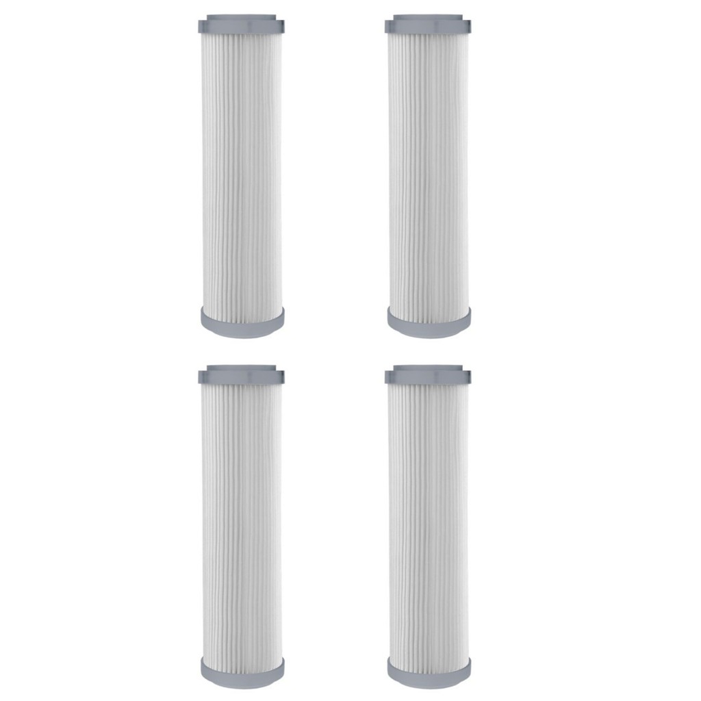 KIT 04 UN Refil Plissado P/ Acqua 230 RH ou outros filtros 9.3/4"