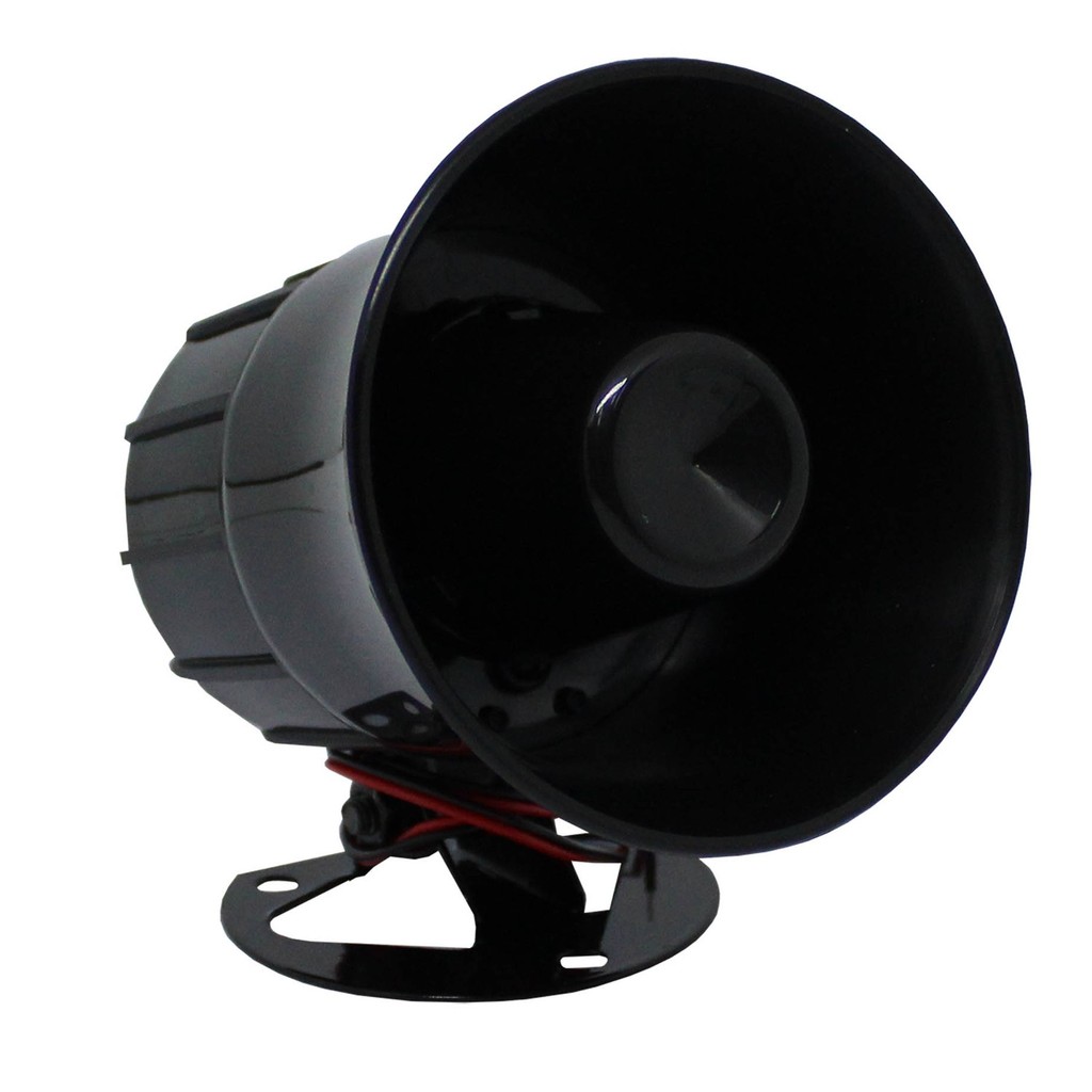 Sirene Eletrônica Moto Guarda - 12v - 1,25a/15w - Spare Parts and Accessories for Vehicles