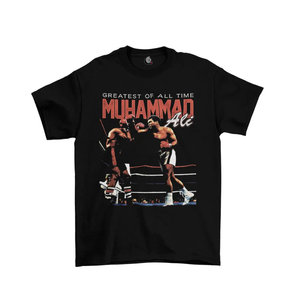 Camiseta Algodão Premium Filme Muhammad Ali Greatest Of All Time
