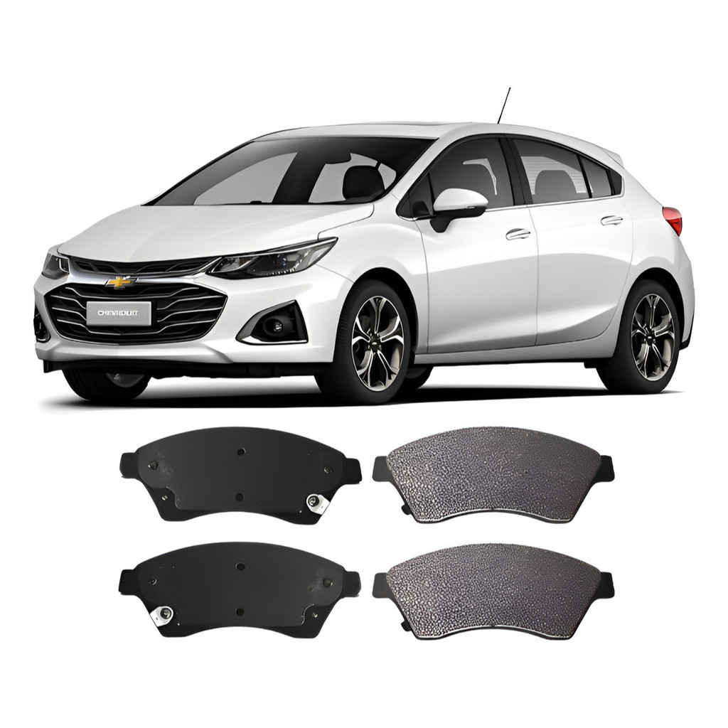 Pastilha De Freio Dianteira Cruze Ltz 1.8 16v 2012 Em Diante