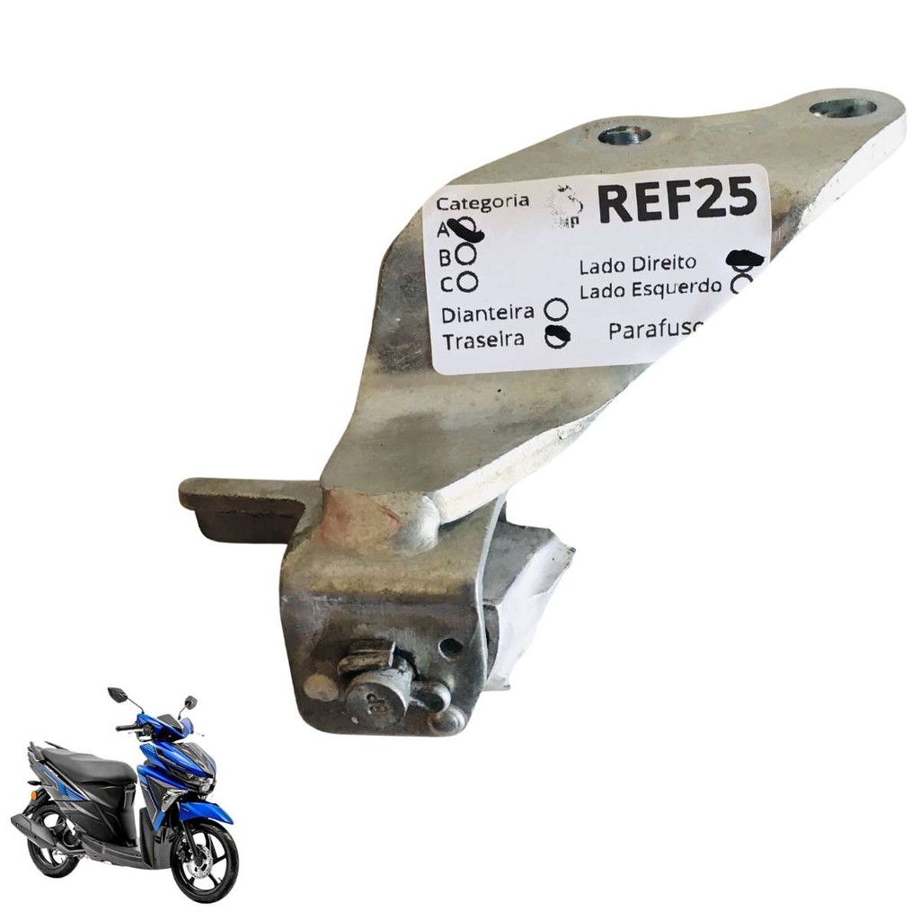 Suporte Pedaleira Traseira Ld Yamaha Neo 125 2020 Original