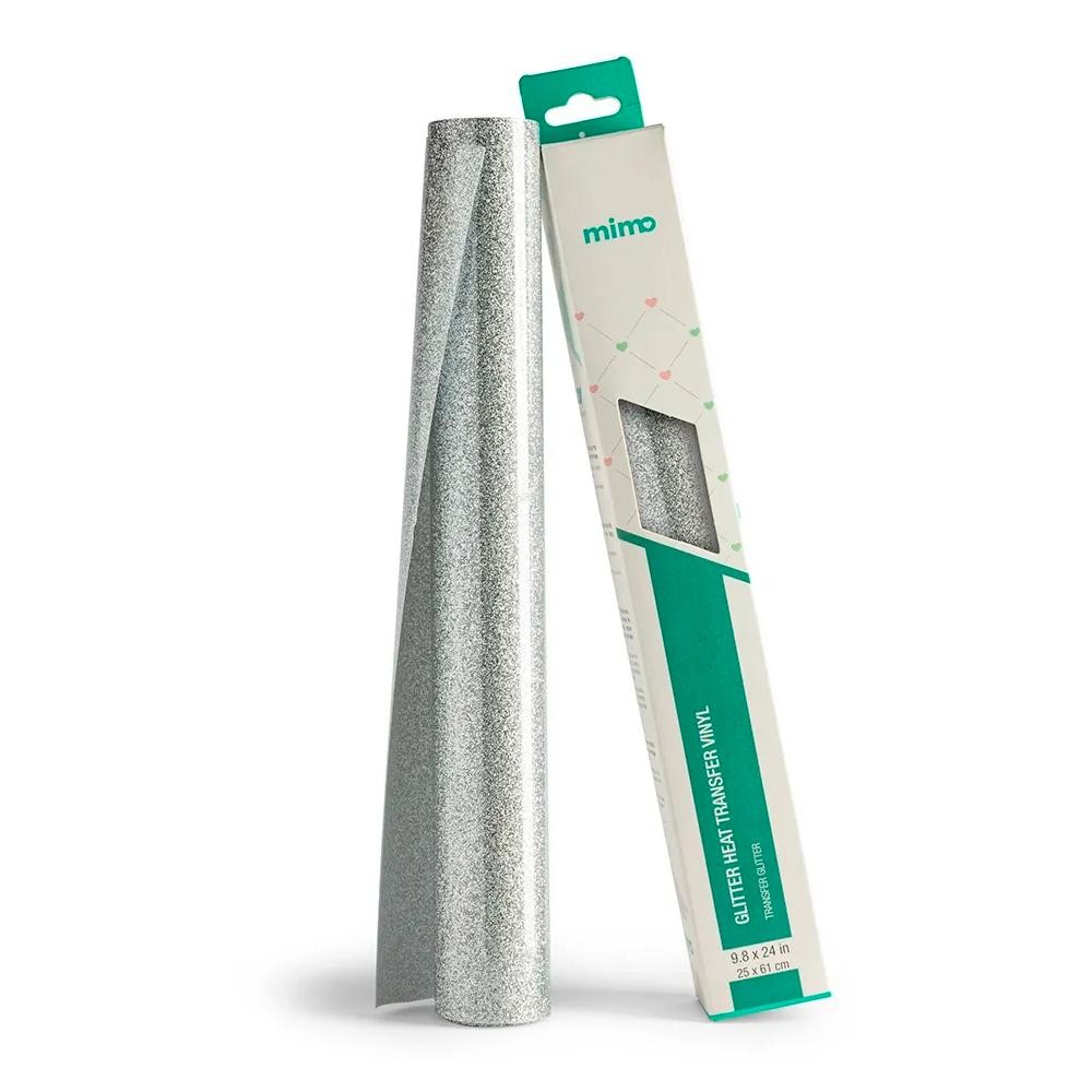 Transfer Glitter - Prata - Mimo - 25 x 61 cm- 1 Unid em Oferta na Shopee