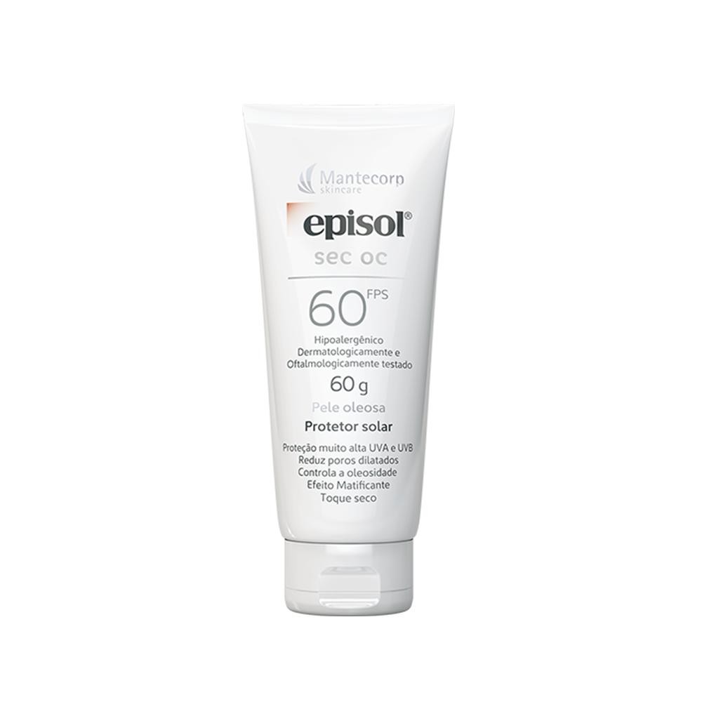Protetor Solar Episol Sec Oc Fps 60 60g - Beauty