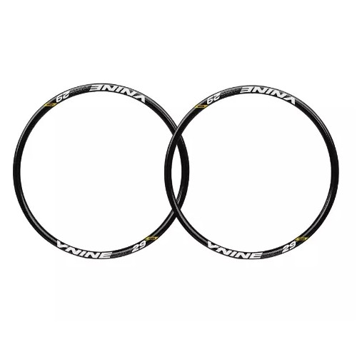 Kit Aro 29 32 Furos Freio a Disco bicicleta bike Cicloturismo Vnine Vzan Cor Preto