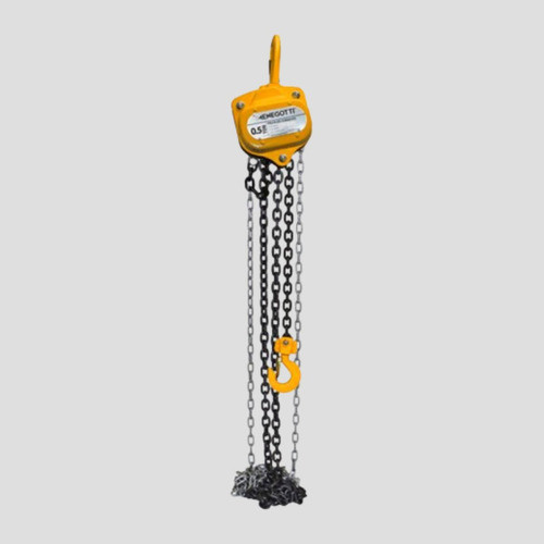 Talha De Corrente Manual Mtc 0,5 Tonelada Com 5m Menegotti
