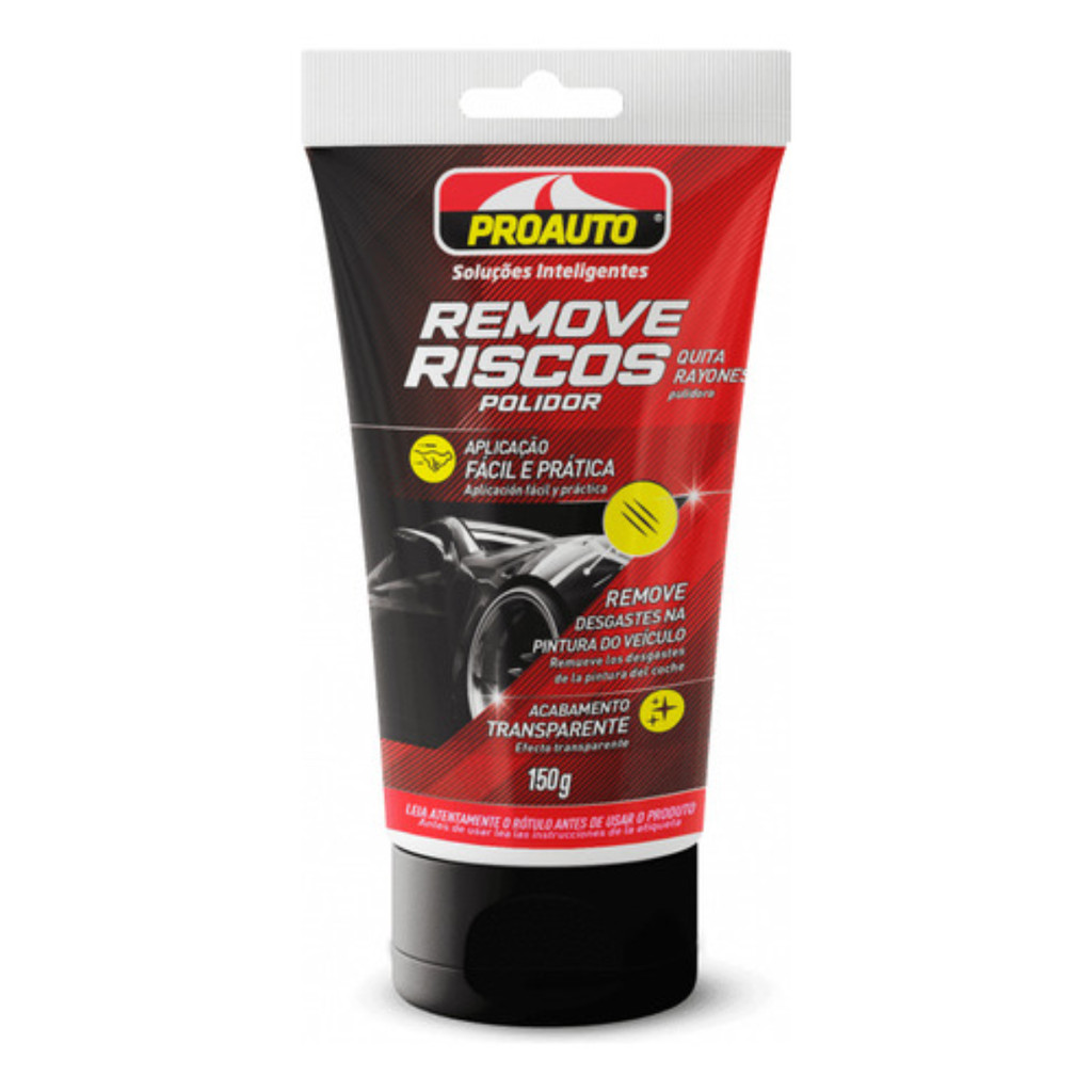 Tira Riscos Polidor Remove Riscos Automotivos 150g Proauto em Oferta na Shopee