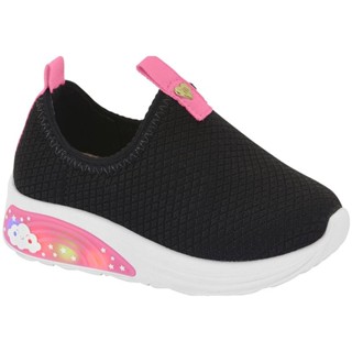 Tênis Infantil Menina Molekinha Suiça Sola Pisca-Pisca em Oferta na Shopee