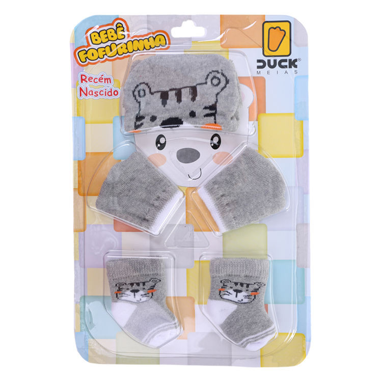 Kit Enxoval Duck Estampa Tigre - 3 Peças