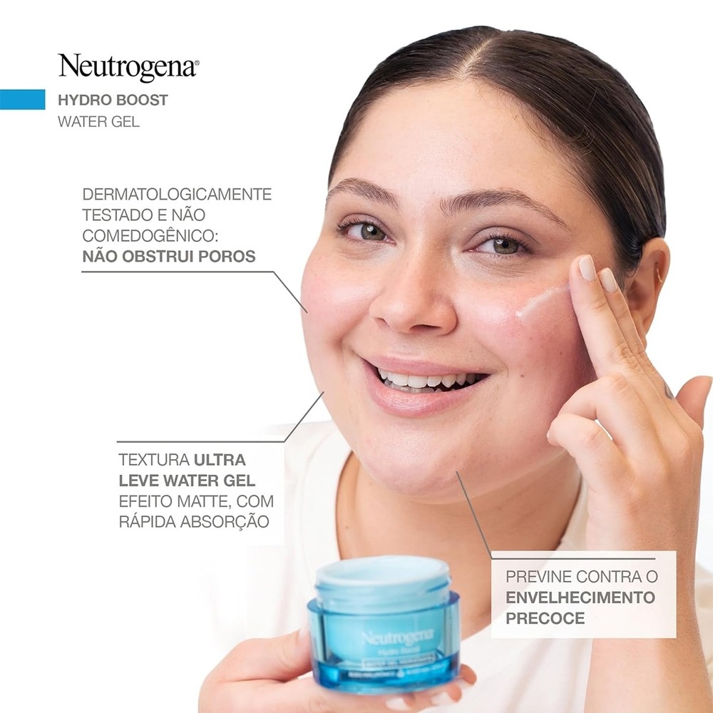 Detalhes do Kit 2 und Hidratante Facial Hydro Boost Water Gel 50g
