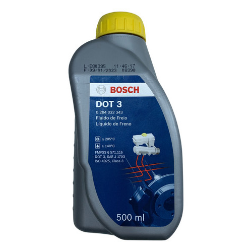 Fluido Oleo De Freio Dot3 Original Bosch 500ml em Oferta na Shopee