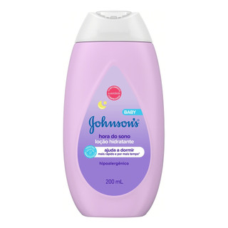 Loção Hidratante Johnson's Baby Hora Do Sono Frasco 200ml