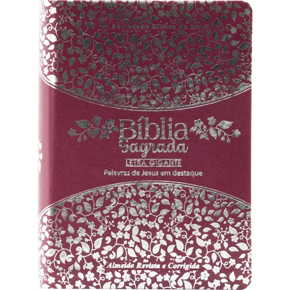 Bíblia Sagrada Pequena ARC | Letra Gigante | PJV | Couro Sintético | Pink em Oferta na Shopee