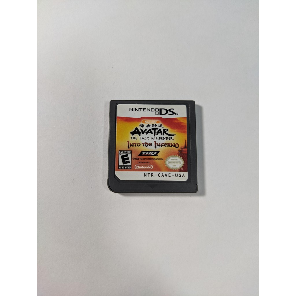 jogo avatar the last airbender into the inferno ds loose