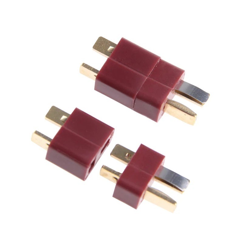 5 Pares - Conector Dean 2 Pinos T-conector