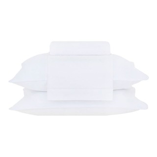 Jogo de Cama Queen Percal 180 Fios Buddemeyer Basic Percalle 100% Algodão Penteado 4 peças em Oferta na Shopee