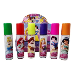 12 Brilho Infantil Princesas Lápis Labial Beleza Maquiagem