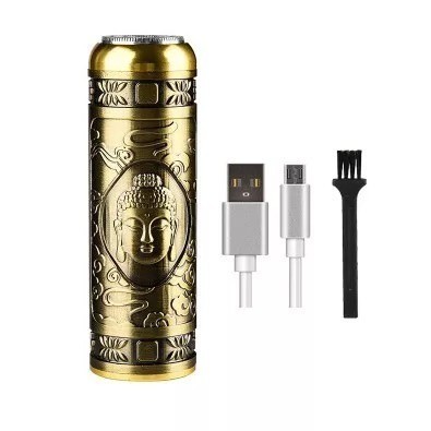 Mini Barbeador Maquina Aparador Portátil Recarregável em Oferta na Shopee