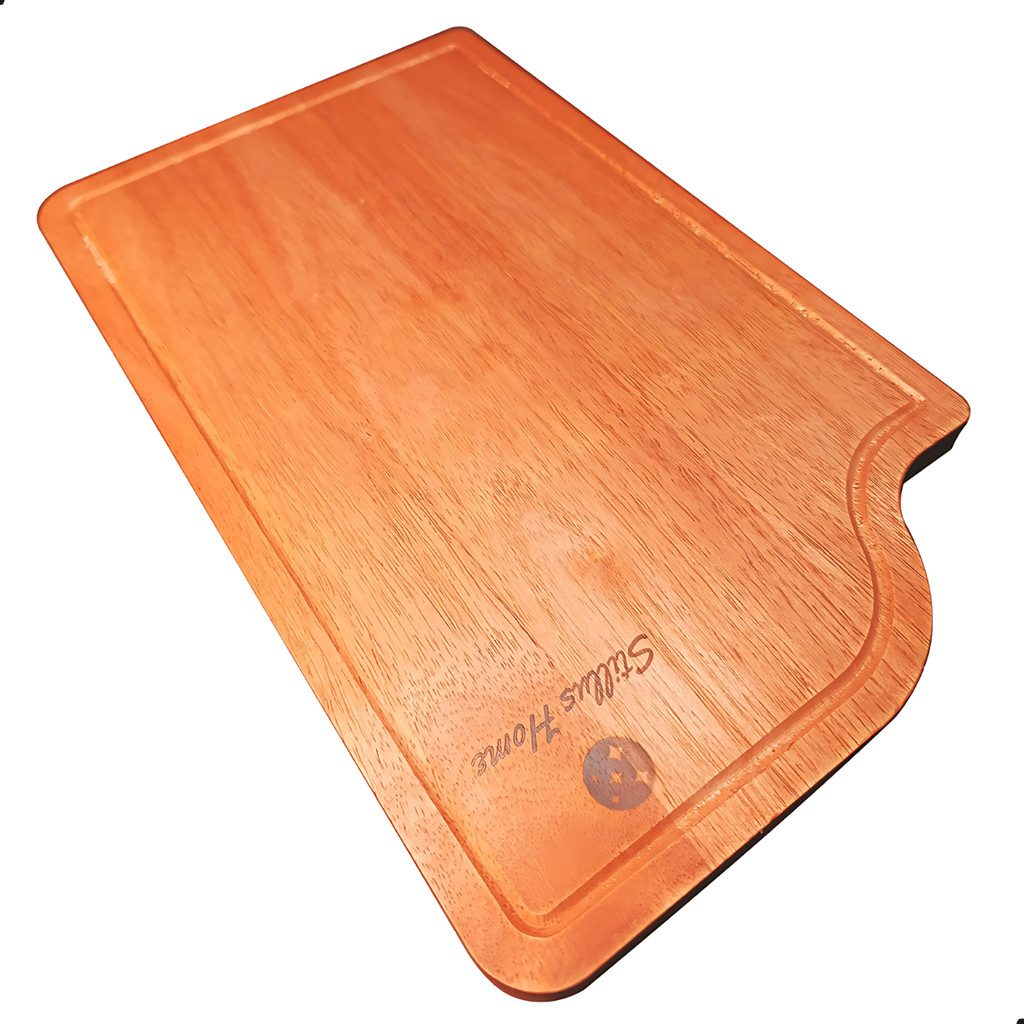 Tábua De Corte Madeira Teca Para Cuba Gourmet Stillus 35X22 em Oferta na Shopee