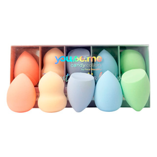 KIT 5 Esponjas Essential Make Pele Up Youse.me Face Beautiful em Oferta na Shopee