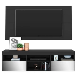 Rack com Painel TV 65" e Espelho Flórida Multimóveis V3137