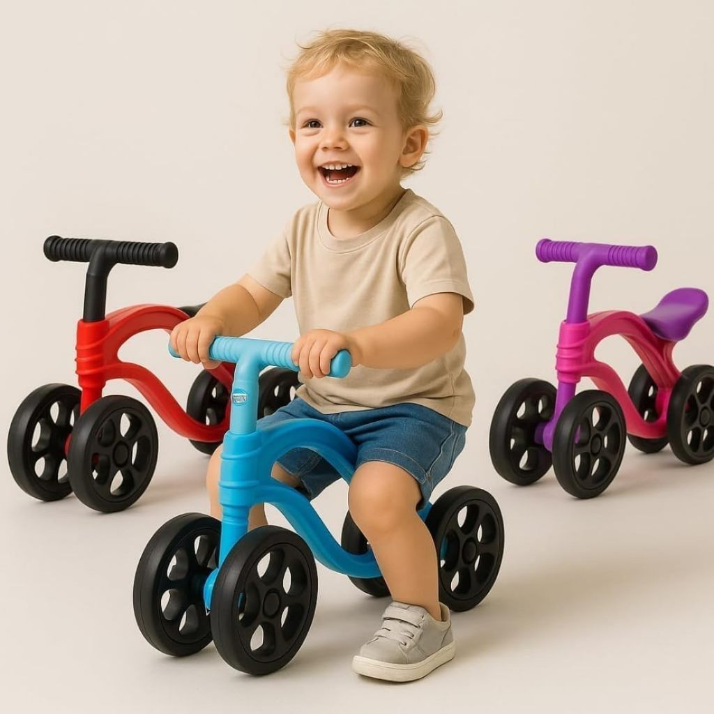 Bicicleta de Equilíbrio Infantil Futurista Bebê Crianças Pequenas punhos macios Suporta até 25 kg