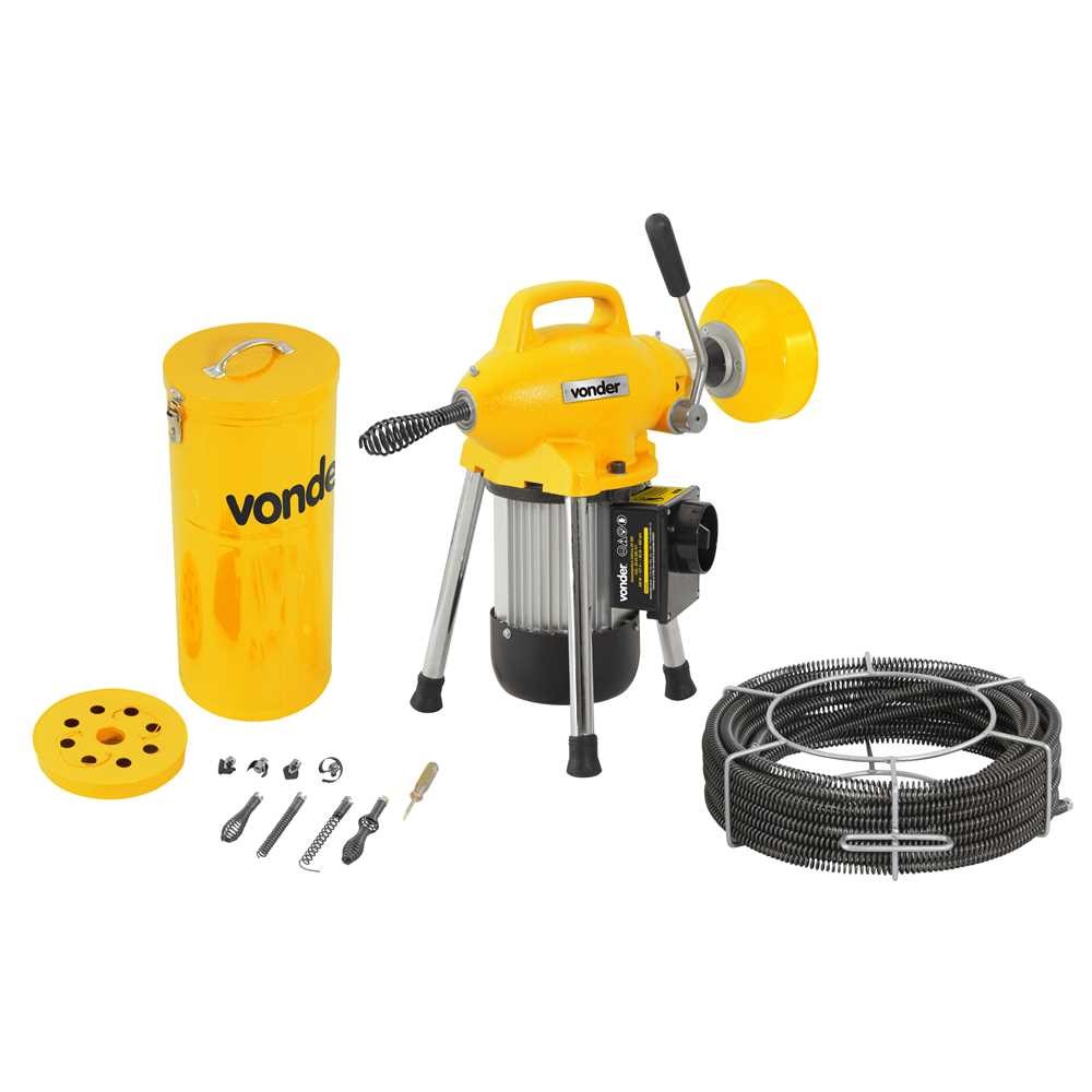 Desentupidora Elétrica Dv 390 127 V~ Vonder