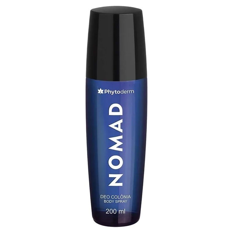 Nomad Phytoderm Body Spray Perfume Masculino - Deo Colônia - 200ml