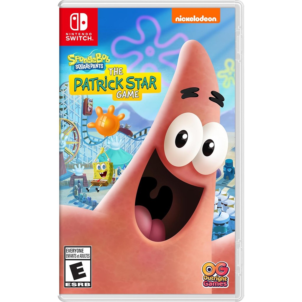 Spongebob Squarepants A Patrick Star Game Switch Midia Fisica em Oferta na Shopee