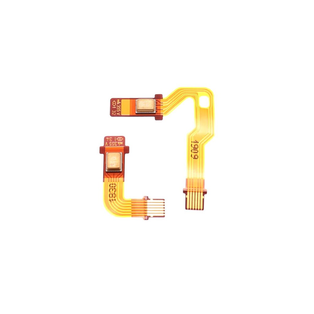 Par de Cabos Flat, Flex V3 do Microfone Interno Compatível com Controle Bdm-030 de PlayStation 5 Ps5
