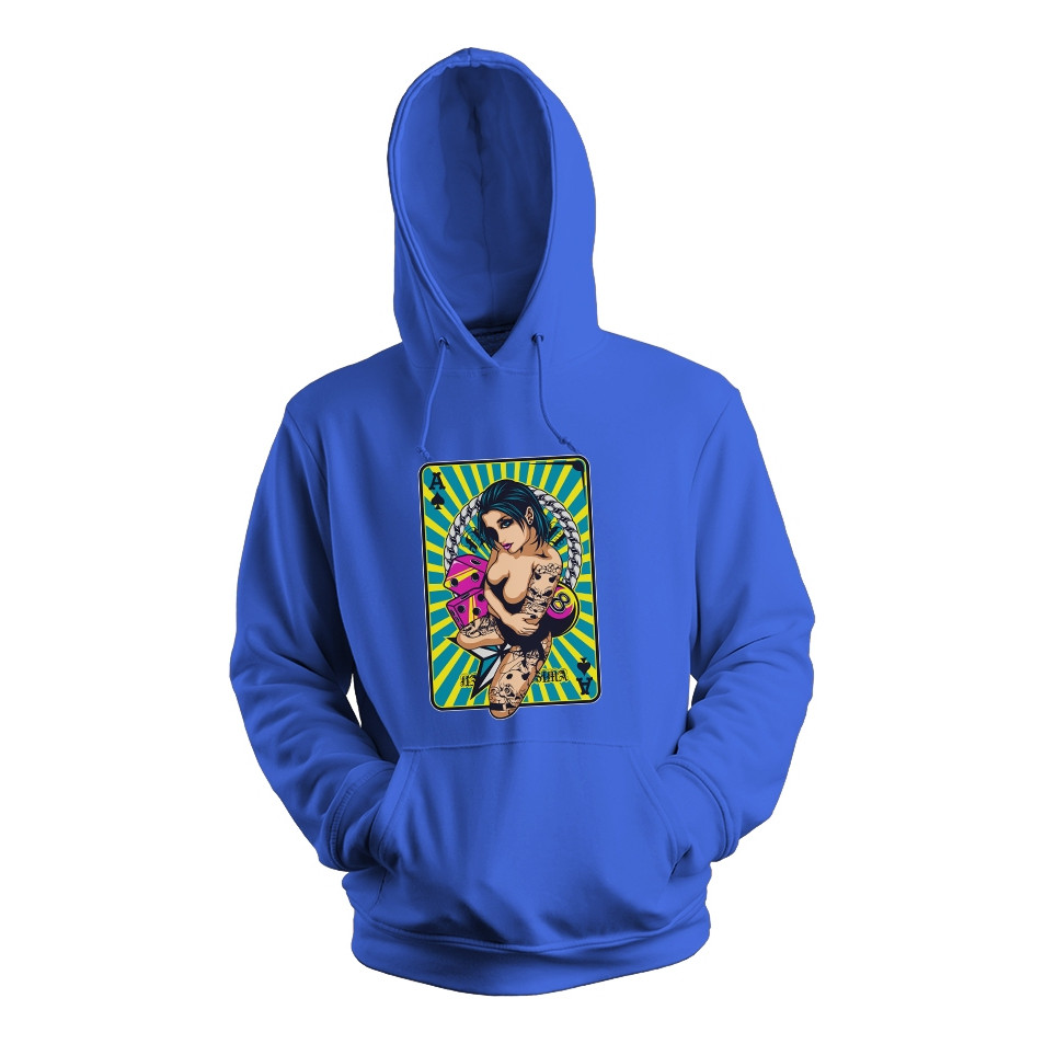 Blusa De Frio Moletom Flanelado Com Capuz Estampa Sinuca