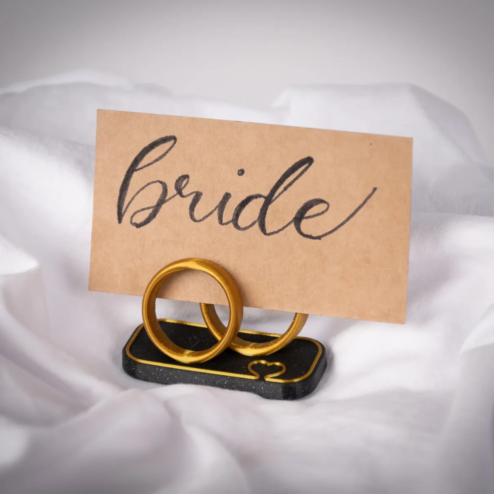 Expositor Porta Cartão De Visita ALIANÇA CASAMENTO Suporte para cartão panfleto Livreto Escritorio Sala